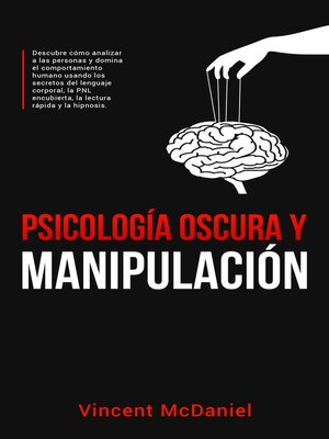 cover image of Psicología Oscura y Manipulación